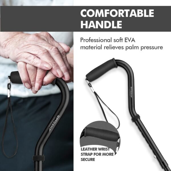 Walking Cane for Women and Men with Comfortable T Handles