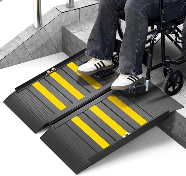 Portable Wheelchair Ramp with Handle