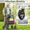 81lmn9m5lQL._AC_UF350,350_QL80_ Rollator Walkers for Seniors with Seat Height Adjustable